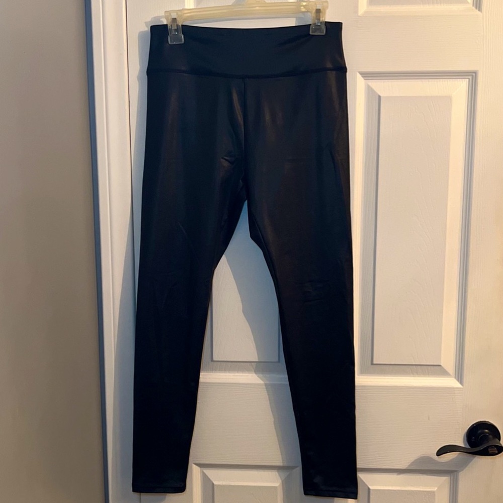 Leather leggings (M)